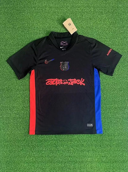 25/26 Barcelona x Travis Scott Music Co branded Away