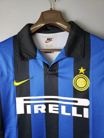 1998 models long-sleeved retro Inter