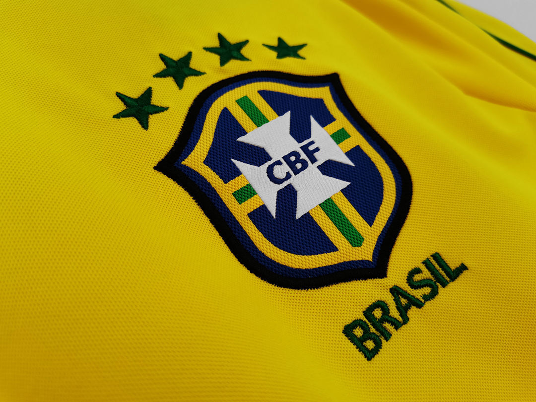 1998 Brazil Home Retro